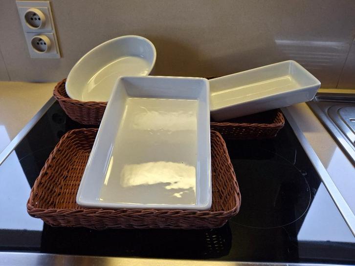 Vuurvaste schalen, Maison & Meubles, Cuisine | Vaisselle, Neuf, Balance ou Balances, Uni, Porcelaine, Enlèvement