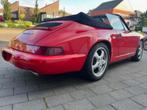 Porsche 964 cabrio Carrera 2*Oldtimer* Garantie mogelijk*, Te koop, Benzine, Cabriolet, Leder