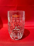 pot à bière en verre Munich Carlsberg Export beer, Enlèvement ou Envoi, Utilisé, Verre ou Verres, Autres marques