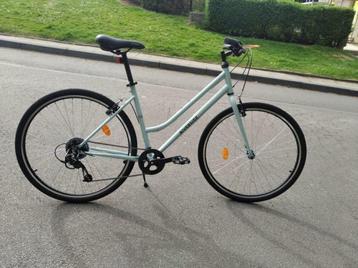 Vélo tout chemin Riverside 120 - Vert pastel