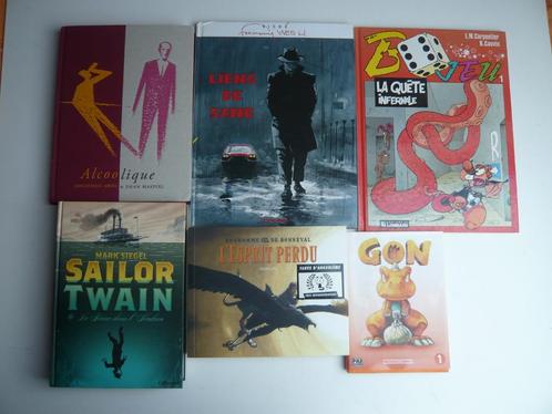 Lot BDs 6 au choix (HERMANN, BONHOMME, CAUVIN...), Boeken, Stripverhalen, Gelezen, Meerdere stripboeken, Ophalen of Verzenden