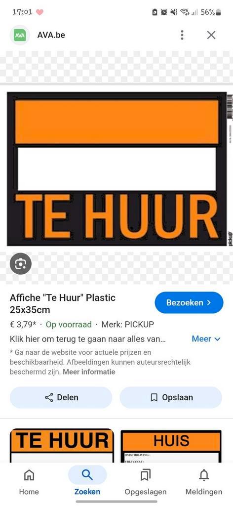 Opzoek woonst WEST-VLAANDEREN, Immo, Appartementen en Studio's te huur