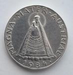 Austria  5 Schilling 1934  Silver, Zilver, Ophalen of Verzenden, Oostenrijk, Losse munt