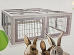 nieuw konijnenren voor konijnenhok of kippenren cottage, Dieren en Toebehoren, Knaagdieren en Konijnen | Hokken en Kooien, Ophalen of Verzenden