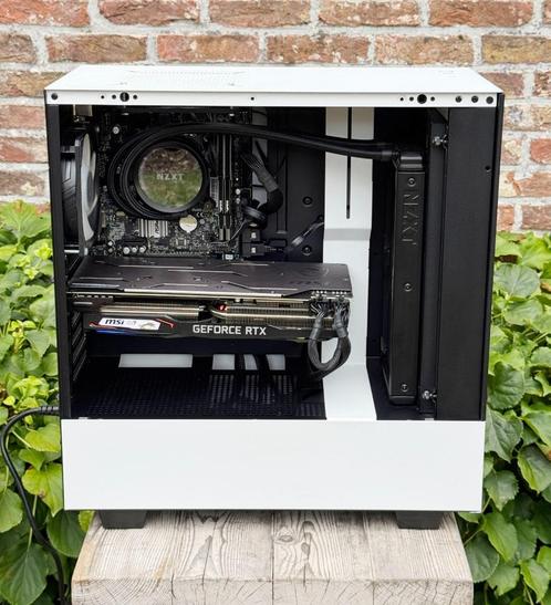 Custom NZXT Game PC (i7-9700K / MSI RTX2070 / 16GB RAM), Computers en Software, Desktop Pc's, Zo goed als nieuw, HDD, SSD, 16 GB