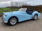 Triumph TR3 - 1958 - Uitmuntende staat!, Auto's, Triumph, Achterwielaandrijving, Zwart, 4 cilinders, Cabriolet