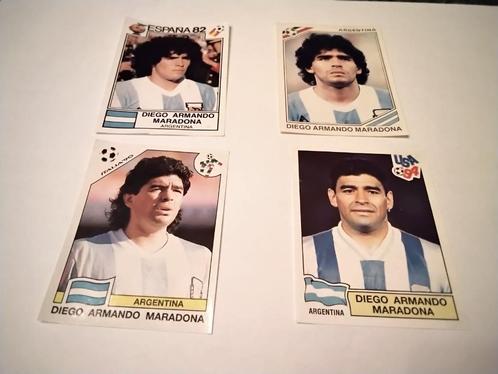 Panini World Cup 82, 86, 90, 94 Diego Maradona ARG, Collections, Articles de Sport & Football, Utilisé, Affiche, Image ou Autocollant