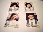 Panini World Cup 82, 86, 90, 94 Diego Maradona ARG, Gebruikt, Ophalen of Verzenden, Poster, Plaatje of Sticker