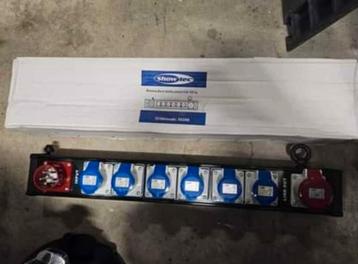 8x showtec breakout bar 6 16amp (nieuw) beschikbaar voor biedingen