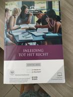Boek inleiding tot het recht, Boeken, Acco, Ophalen of Verzenden, Zo goed als nieuw, Hogeschool