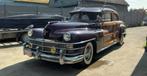 Stad en land van Chrysler 1946, Auto's, Oldtimers, Automaat, 4 deurs, Achterwielaandrijving, Leder en Stof