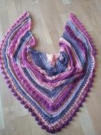 Handgemaakte sjaal omslagdoek kabel gehaakt crochet, Kleding | Dames, Mutsen, Sjaals en Handschoenen, Nieuw, Sjaal, Verzenden