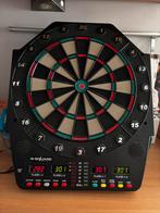 Jeu de fléchettes électronique en parfait état, Sport en Fitness, Darts, Ophalen, Gebruikt, Dartbord met pijlen, Elektronisch