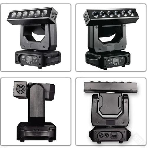 Nieuwe First Class 6 x 40 W Moving Head Bar, Muziek en Instrumenten, Licht en Laser, Nieuw, Licht, Geluidgestuurd, Kleur, Stroboscoopeffect