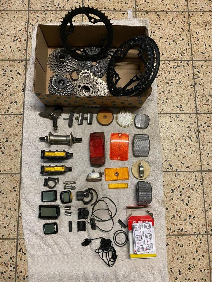 Allerhande fietsonderdelen, Fietsen en Brommers, Fietsonderdelen, Gebruikt, Ophalen of Verzenden