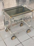 Vintage chroom serveerwagen, Ophalen