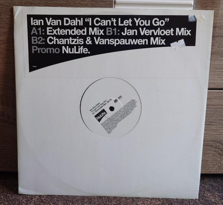 Ian Van Dahl – I Can't Let You Go (12'' Vinyl), Cd's en Dvd's, Vinyl | Dance en House, Zo goed als nieuw, Techno of Trance, 12 inch