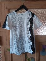 T-shirt blanc noir Desigual, Vêtements | Femmes, T-shirts, Manches courtes, Enlèvement ou Envoi, Taille 36 (S), Comme neuf