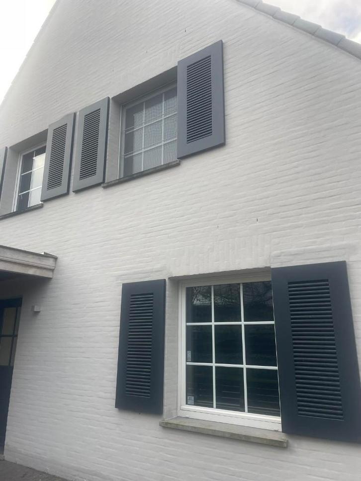 Aluminium raamluiken, Doe-het-zelf en Bouw, Rolluiken, Gebruikt, Minder dan 100 cm, Minder dan 100 cm, Overige kleuren, Ophalen