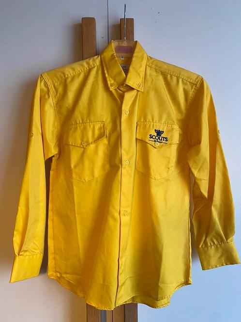 Chemise scouts de France jaune 12 ans jamais portée, Collections, Scoutisme, Neuf, Vêtements