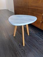 Bijzettafel marmer 46cm, Huis en Inrichting, Ophalen, Zo goed als nieuw