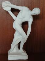 Discobolus: mooi wit beeldje van 20 cm hoog, Ophalen, Zo goed als nieuw, Mens