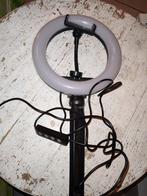 Ringlamp met statief, Ophalen, Zo goed als nieuw