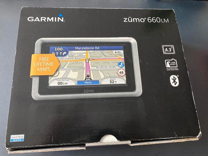 Zumo 660 LM + Zumo Lock, hoesje, alle originele accessoires, Motoren, Accessoires | Navigatiesystemen, Zo goed als nieuw, Ophalen of Verzenden