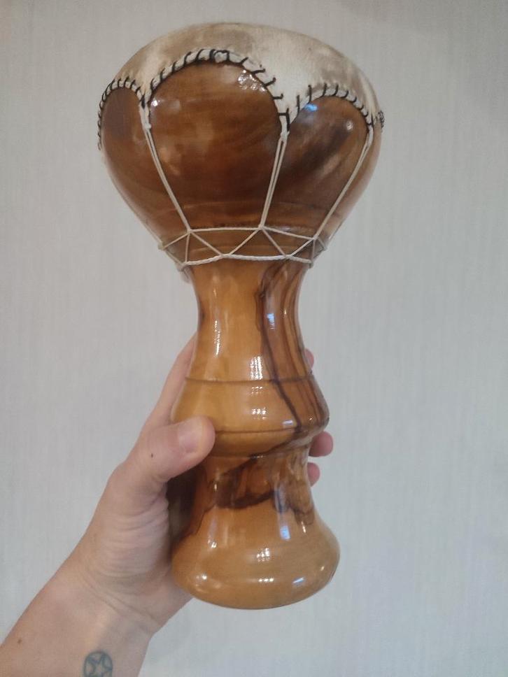 Handgemaakt authentieke djembe, Muziek en Instrumenten, Percussie, Gebruikt, Trommel, Ophalen of Verzenden