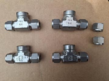 Parker 316 RVS HD knelkoppelingen M12FBT1/2N-316 beschikbaar voor biedingen