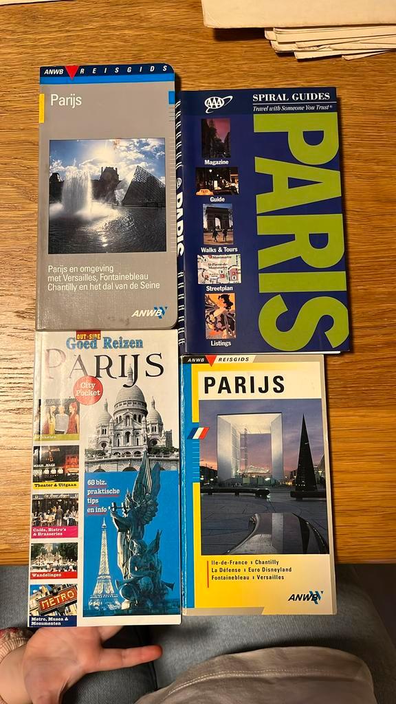 4 Parijs reisgidsen (ANWB & AAA) – leuke set, Boeken, Reisgidsen, Zo goed als nieuw, ANWB, Ophalen of Verzenden