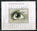 Postzegels uit Slovenija - K 4500 - braille, Postzegels en Munten, Verzenden, Overige landen, Gestempeld