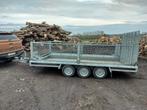Machinelader/plateauremorque te huur, Ophalen of Verzenden