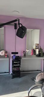 Volledige kappersinrichting voor een startende kapper, Comme neuf, 50 à 100 cm, Bois, Modern