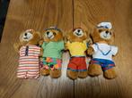 Lot - 4 Beertjes - Agfa Gevaert, Kinderen en Baby's, Speelgoed | Knuffels en Pluche, Ophalen of Verzenden, Nieuw