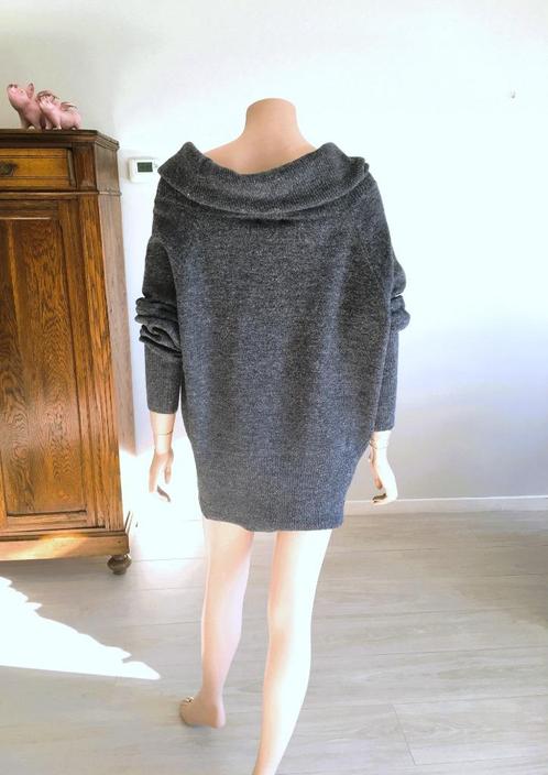 Eight super gezellige lange trui M/L, Kleding | Dames, Truien en Vesten, Zo goed als nieuw, Maat 38/40 (M), Grijs, Verzenden