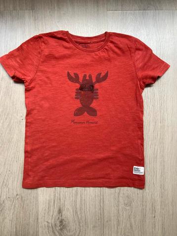 Kinder t-shirt rood beschikbaar voor biedingen