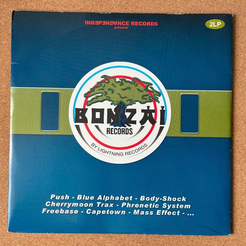 VA - Bonzai Records (2xLP, 2001 comp. oa Push, Cherry Moon), Cd's en Dvd's, Vinyl | Dance en House, Gebruikt, Techno of Trance