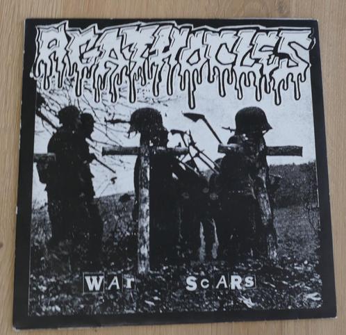 7"  EP - Agathocles / Kompost ‎– War Scars / Dethrone Christ, Cd's en Dvd's, Vinyl Singles, Gebruikt, EP, Rock en Metal, 7 inch