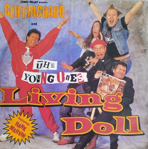 Cliff Richard and the young ones - Living doll, Cd's en Dvd's, Vinyl Singles, Zo goed als nieuw, Single, Pop, 7 inch, Verzenden