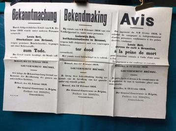 Bekendmakingen - affiches beschikbaar voor biedingen