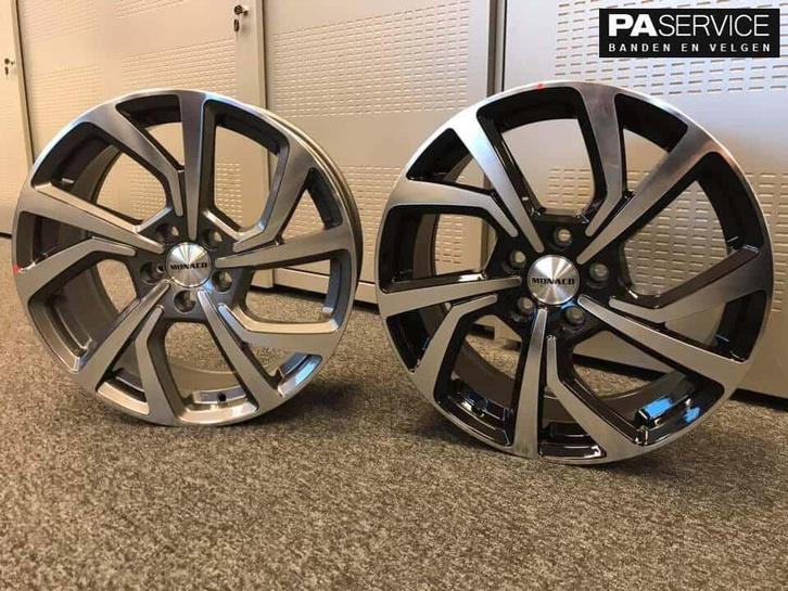 Nieuwe 18 inch Monaco Pace velgen voor VW Polo 5*100, Auto-onderdelen, Banden en Velgen, Banden en Velgen, Nieuw, Ophalen of Verzenden