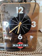 Martini klok in plexiglas, Collections, Marques de bière, Enlèvement ou Envoi