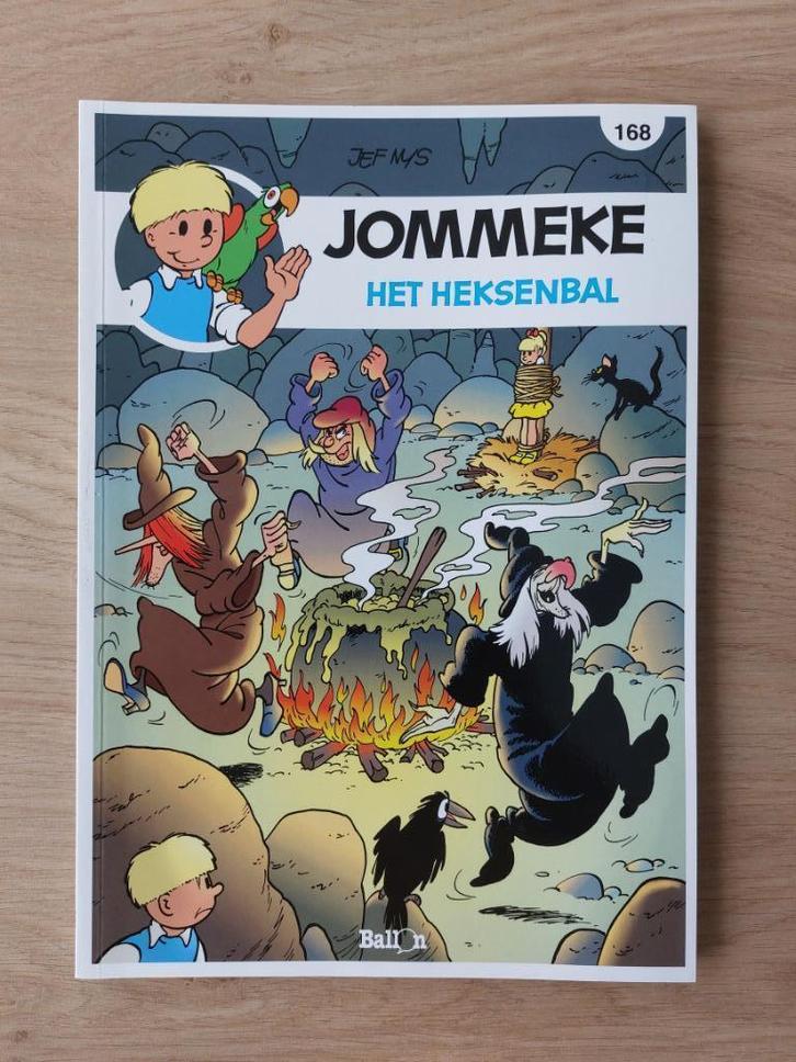 Jommeke - Het heksenbal (gelijmd), Boeken, Stripverhalen, Zo goed als nieuw, Eén stripboek, Ophalen of Verzenden