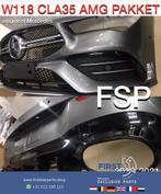 W118 CLA 35 AMG COMPLETE VOORBUMPER + ACHTERBUMPER PAKKET GR, Gebruikt, Mercedes-Benz, Ophalen of Verzenden, Bumper