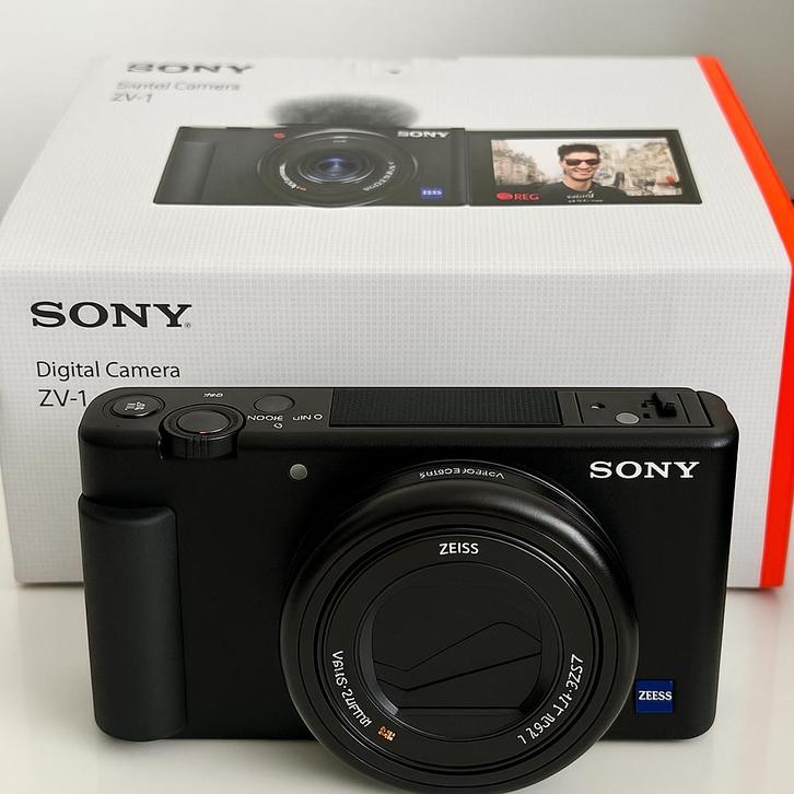 Sony ZV-1 4K Vlogcamera – Als Nieuw + Extra’s!, Audio, Tv en Foto, Videocamera's Digitaal, Zo goed als nieuw, Camera, Sony, Full HD
