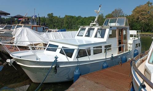 Herbouwd stalen motorjacht - afwerkproject, Watersport en Boten, Motorboten en Motorjachten, Nieuw, Staal, 9 tot 12 meter, Diesel