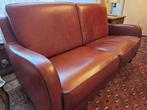 lederen zetel, Huis en Inrichting, Zetels | Zetels, Ophalen, Gebruikt, Tweepersoons, Leer