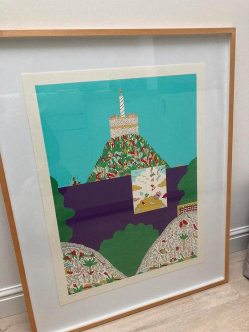 Pjeroo roobjee, Antiek en Kunst, Kunst | Litho's en Zeefdrukken, Ophalen