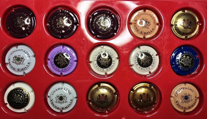 champagnecapsules Emille, Verzamelen, Complete verzamelingen en Collecties, Ophalen of Verzenden